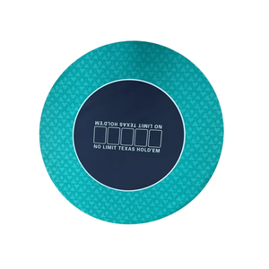 120cm Portable Round Poker Mat for Poker Games <strong>Rubber</strong> Non-Slip Poker Table Top Mat for <strong>Blackjack</strong> Casino - Product Image 5