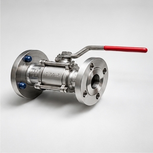 Válvula de Bola Manual con Brida de Acero al Carbono Grado Químico ANSI Clase 150 CF8 CF8M de Paso Completo OEM - Product Image 6