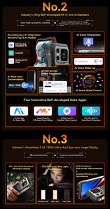 Blackview 5G Gồ Ghề Điện Thoại Thông Minh 12 + 256GB Android 15 Ánh Sáng Đèn Flash 20000MAh Tầm Nhìn Ban Đêm Chính 64MP Máy Ảnh Blackview Xplore 1 - Product Image 5