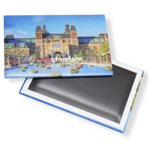 Imanes de nevera de metal personalizados al por mayor con foto para regalos publicitarios - Product Image 2