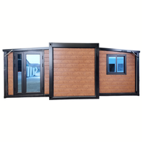 Bâtiment Modulaire Écologique et Mobile de 20 à 40 Pieds, Personnalisable, à Faible Coût, Idéal pour les Vacances, Bureau Extensible, Meilleures Ventes