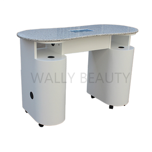 MESA DE MANICURA para belleza, muebles de belleza populares para Spa, con armario y ruedas - Product Image 5