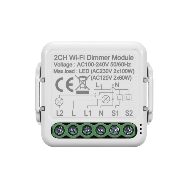Cheap but Good Quality Tuya Zigbee Smart Switch Module From Chinese Factory 2CH