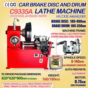 Máquina rectificadora de tambor de disco de freno de suministro de fábrica con certificado CE C9335 C9335A - Product Image 2