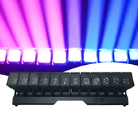 Luz LED Móvil de Cabeza Móvil de Venta Caliente 720W RGBW 12x60W, Foco de Iluminación para Escenario con Control DMX512 para Estadios, DJ y Clubes