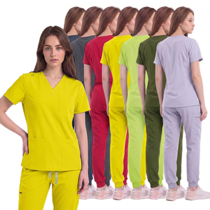 ชุดพยาบาล ชุดแพทย์สั่งทำ ชุดยูนิฟอร์มดูแลสุขภาพ แบรนด์ส่วนตัว คุณภาพสูง ชุดทำงานโรงพยาบาล รับผลิตแบบ OEM จำนวนมาก - Product Image 1
