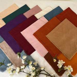 Serviettes <span class=keywords><strong>de</strong></span> table carrées en <span class=keywords><strong>coton</strong></span> et lin <span class=keywords><strong>de</strong></span> 42x42 cm, style rétro, en <span class=keywords><strong>gaze</strong></span>, pour <span class=keywords><strong>mariage</strong></span>, décoration <span class=keywords><strong>de</strong></span> table, torchons en mousseline, décoration <span class=keywords><strong>de</strong></span> table rustique - Product Image 6