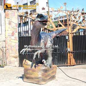 Animatrónico <span class=keywords><strong>de</strong></span> Velociraptor <span class=keywords><strong>de</strong></span> Tamaño Real <span class=keywords><strong>de</strong></span> Película Jurásica - Product Image 1