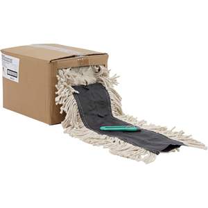 Boardwalk BWKFF40 Balai à poussière jetable en coton Flash Forty de 5 pouces, naturel - Product Image 6