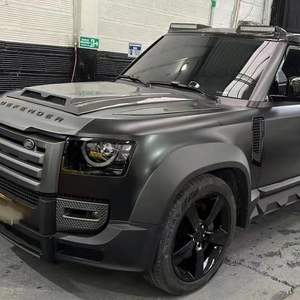 Kit de Carrocería Ancha Estilo LM para Range <span class=keywords><strong>Rover</strong></span> <span class=keywords><strong>Defender</strong></span> 90/110, Nuevo Modelo 2023 de Alta Calidad, Mejor Ajuste, Capó de Fibra de Carbono, Parachoques de Fibra de Vidrio - Product Image 6