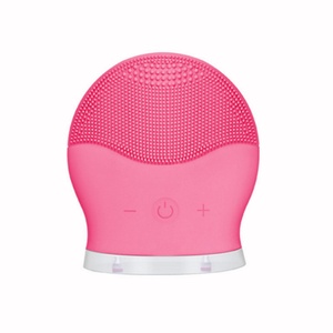Custom Logo Package Beauty Device Blackhead Remove Face Clean Electric Silicone Facial Cleansing Brush - Product Image 5