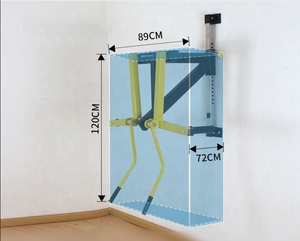 Machine professionnelle pour les épaules, développé couché et levée latérale, pour les salles de sport à domicile et commerciales - Entraîneur de force mural - Product Image 6