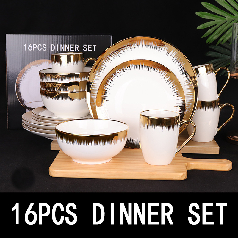 White gold-16pcs set