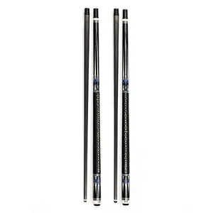 Blue&black M7 High-tech Carbon Fiber Shaft Handmade 12.5mm Tip Billiard Pool Cue Stick
