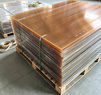 Plaques en plastique technique PEI, directement de l'usine, 170 ° Composants industriels résistants aux hautes températures pour l'électronique médicale