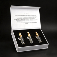 Flacon pulvérisateur rond transparent vide de 2 ml, 3 ml, 5 ml, 8 ml, 10 ml, rechargeable, pour échantillon de parfum, atomiseur testeur, flacon d'échantillon de parfum en verre