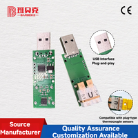 Module d'acquisition de données thermocouple USB compact certifié CE, logiciel gratuit, 9 thermocouples pris en charge, Plug & Play, OEM ODM