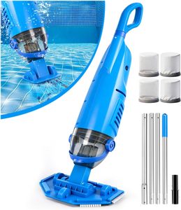 Vente directe d'usine, aspirateur de <span class=keywords><strong>piscine</strong></span> à forte aspiration 60L/minute pour <span class=keywords><strong>piscine</strong></span> hors sol, autonomie de <span class=keywords><strong>60</strong></span> minutes pour piscines enterrées - Product Image 1