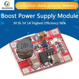 DC-DC Boost Power Supply Module Converter Booster Step Up Circuit Board 3V to 5V 1A Highest Efficiency 96%