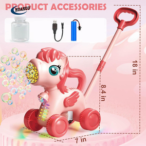 Giocattoli da esterno per bambini macchina automatica per bolle di sapone per bambini - Product Image 6