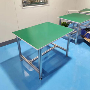 Factory Wholesale Esd Assembly Line Workbench Laboratory Work Benches <strong>Aluminium</strong> Profile Workstation - Product Image 2