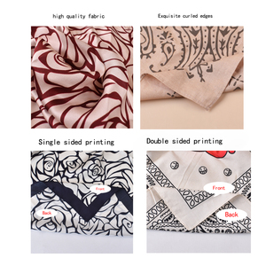 Écharpe pour femmes en <span class=keywords><strong>soie</strong></span> <span class=keywords><strong>de</strong></span> mûrier 100% personnalisée 12mm petit Bandanas géométriques carrés <span class=keywords><strong>de</strong></span> 53cm mouchoir <span class=keywords><strong>de</strong></span> luxe avec style solide - Product Image 5