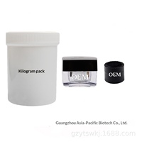Pâte démaquillante spéciale pour cils, pour le retrait des extensions de cils, pot de 1 kg, gelée en vrac, fabriqué en Chine, logo personnalisé