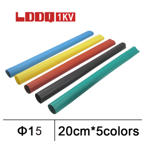 Lldq nhiệt co ngót Ống co ngót tỷ lệ 2:1 nhiệt Contra tay áo Cáp termoretractil PVC cách nhiệt sleeving PE 1mm ~ 180mm - Product Image 3