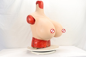 Prótesis de Senos de <span class=keywords><strong>Silicona</strong></span> <span class=keywords><strong>Naturales</strong></span> Tamaño K, Realistas, para Travestis, Drag Queens, Shemales y Accesorios de Lencería - Product Image 2