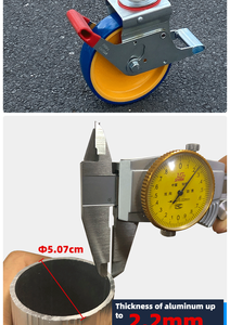 Échafaudage mobile durable de <span class=keywords><strong>2m</strong></span> à 8m, échelle en aluminium, échafaudage <span class=keywords><strong>roulant</strong></span> pour la construction - Product Image 6