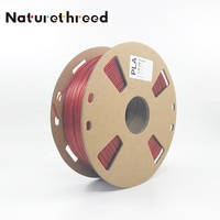 Varillas de plástico de muestra gratis de Nature3d de 1,75mm para impresoras 3D, incluido PLA rojo PETG ASA ABS con brillo/galaxia/efectos brillantes