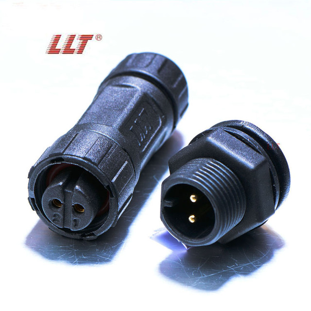 2 3 4 5 6 7 8 Pin Electrical Screw Ip67 Panel Mount M12 Low Voltage Waterproof Connectors
