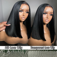Perruque Lace Front Cheveux Humains Vietnamiens Vierge Ondulés Profonds Sans Colle, Meilleures Ventes 2024