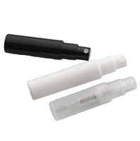 Botella de Spray de Perfume Cosmético de Plástico PP de 5 ml, Personalizada, Ecológica, de Viaje, con Pulverizador de Presión