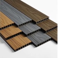 Plancher en bois composite WPC, terrasse extérieure, plancher en bois composite WPC pour terrasse