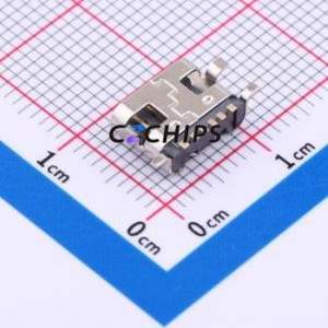 HX TYPE-C 6P QTDT <b>USB</b> <b>Connector</b> SMD <b>Connector</b> ( <b>Connector</b> Type: Type-C )( Gender: Female )( Mounting Type: Horizontal Mount ) - Product Image 2
