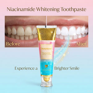 Pasta Dental Blanqueadora con Niacinamida BodyAccel, Spray Vegano al por Mayor, Sin Flúor, Afrutado, Antiplaca, Aliento Fresco, Cuidado Bucal para Mujeres - Product Image 4