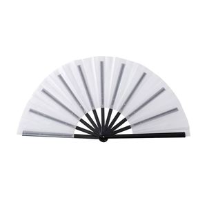 Clack 13 Inch Polyester Hand Fan Blanks Customized Logo for Sublimation Promotional & Business Welcome <b>Gifts</b> - Product Image 4