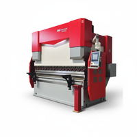 Presse plieuse CNC de précision 4+1 axes 220T avec force de pliage DA53T et matrice inférieure multi-V