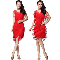 Robe de danse latine, tenue élégante, pour salle de bal, écaran cha,