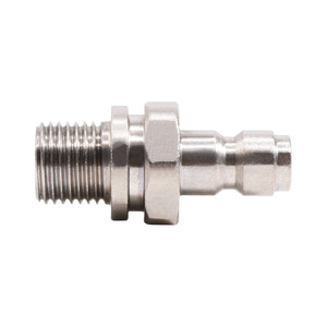 8 мм Мужской быстрое подключение головки обратный клапан в одну сторону содействия нержавеющая сталь заполните ниппель комплект с масляный фильтр экран - Product Image 3