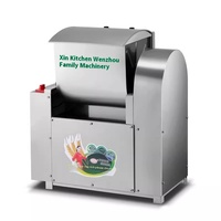 Mélangeur à pâte commercial Wenchu entièrement automatique à commande numérique, bol de 15 L, type 25/50, en acier inoxydable, machine à pétrir la farine