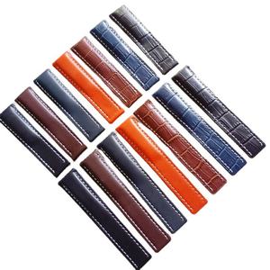 Correa de Reloj de Cuero Vacuno Importado de Italia, Correa de Cuero de Primera Calidad, Estilo Clásico - Product Image 6