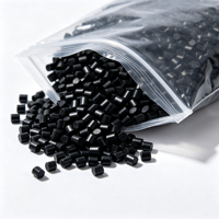 Échantillon Gratuit de Matière Première Plastique Recyclée Vierge, Granulés de Polyéthylène Haute Densité (HDPE) de Qualité Extrusion, Ignifuge