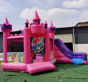 La <span class=keywords><strong>Princesa</strong></span> <span class=keywords><strong>castillo</strong></span> inflable de calidad sirena <span class=keywords><strong>Castillo</strong></span> 0 combo gorila - Product Image 2