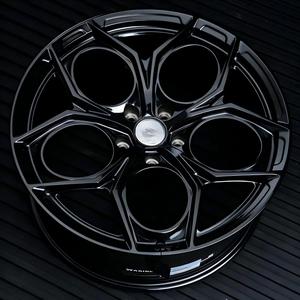 Nuovi Cerchi in Lega di Alluminio Forgiati Monoblocco Finitura Nera 5*112 6x137 5x120 5x130 14-26 Pollici per <span class=keywords><strong>Auto</strong></span> Passeggeri BMW - Product Image 2