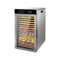 Déshydrateur multifonctionnel intelligent pour fruits et légumes, sécheur alimentaire électrique en acier inoxydable pour la cuisine domestique, collations saines quotidiennes