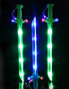 <span class=keywords><strong>Épée</strong></span> pirate LED clignotante promotionnelle 2022 pour enfants - Cadeaux de fête pour garçons pour Halloween, Thanksgiving et la rentrée scolaire - Product Image 3