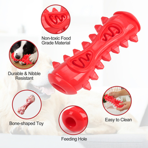 Giocattoli da Masticare per Cani Interattivi ed Ecologici in TPR Non Tossico con Pulizia dei Denti e Design Cartoon Resistente - Product Image 4