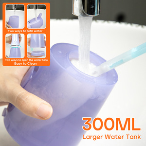 เครื่องฉีดน้ำทำความสะอาดช่องปาก Seago Smart Water Flosser ขนาด 300 มล. แบบพกพา พร้อมหัวฉีด 7 แบบ ชาร์จไฟได้ สำหรับผู้ใหญ่ ใช้ในบ้าน - Product Image 5